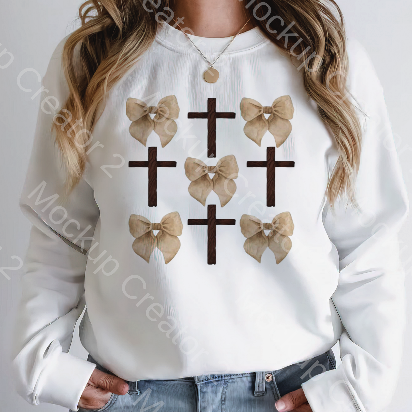 Cross & Bow Crewneck