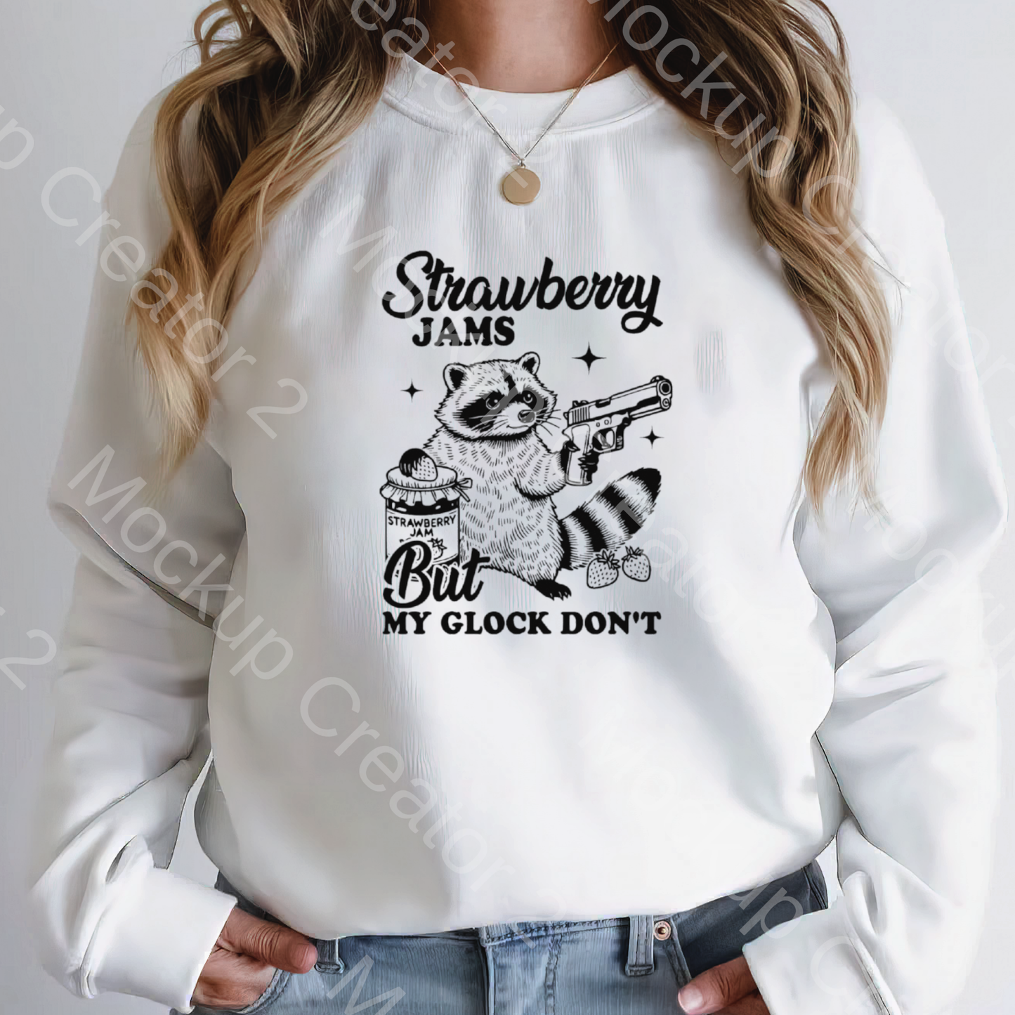 Strawberry Jams Crewneck