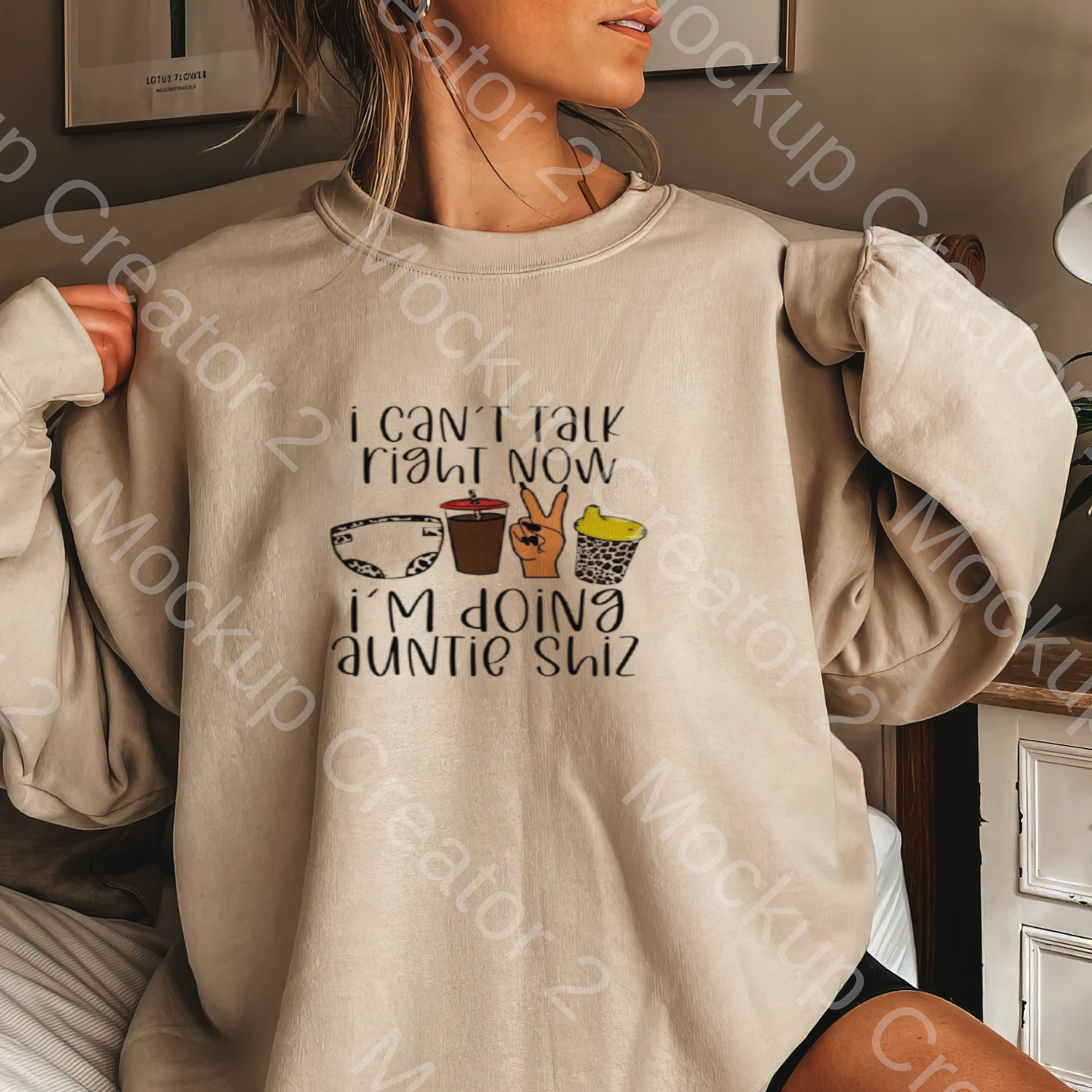 Can’t Talk Right Now Crewneck