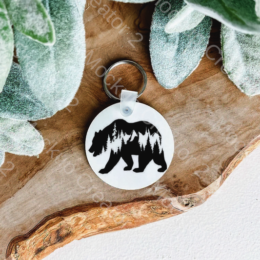 Bear keychain