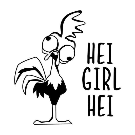 HEI GIRL HEI Sticker