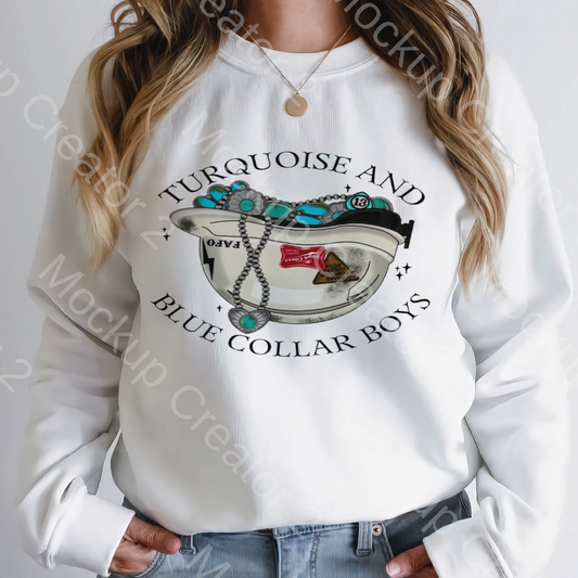 Turq & BCB Crewnecks