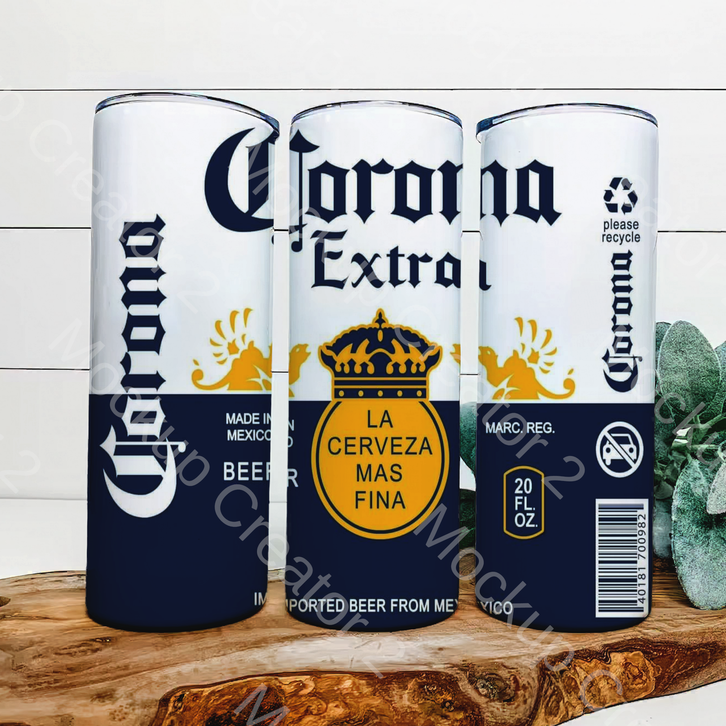 Corona tumbler