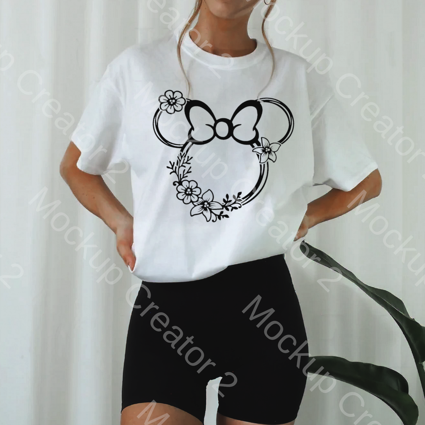 Flower Minnie Mouse