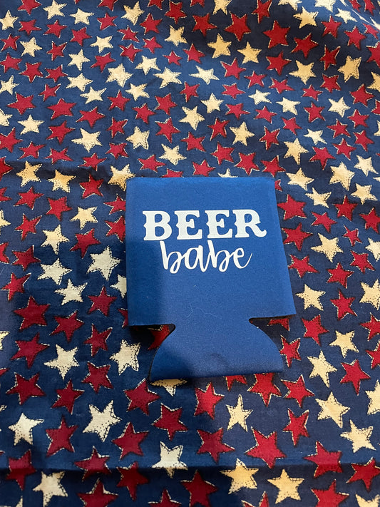 beer babe koozie