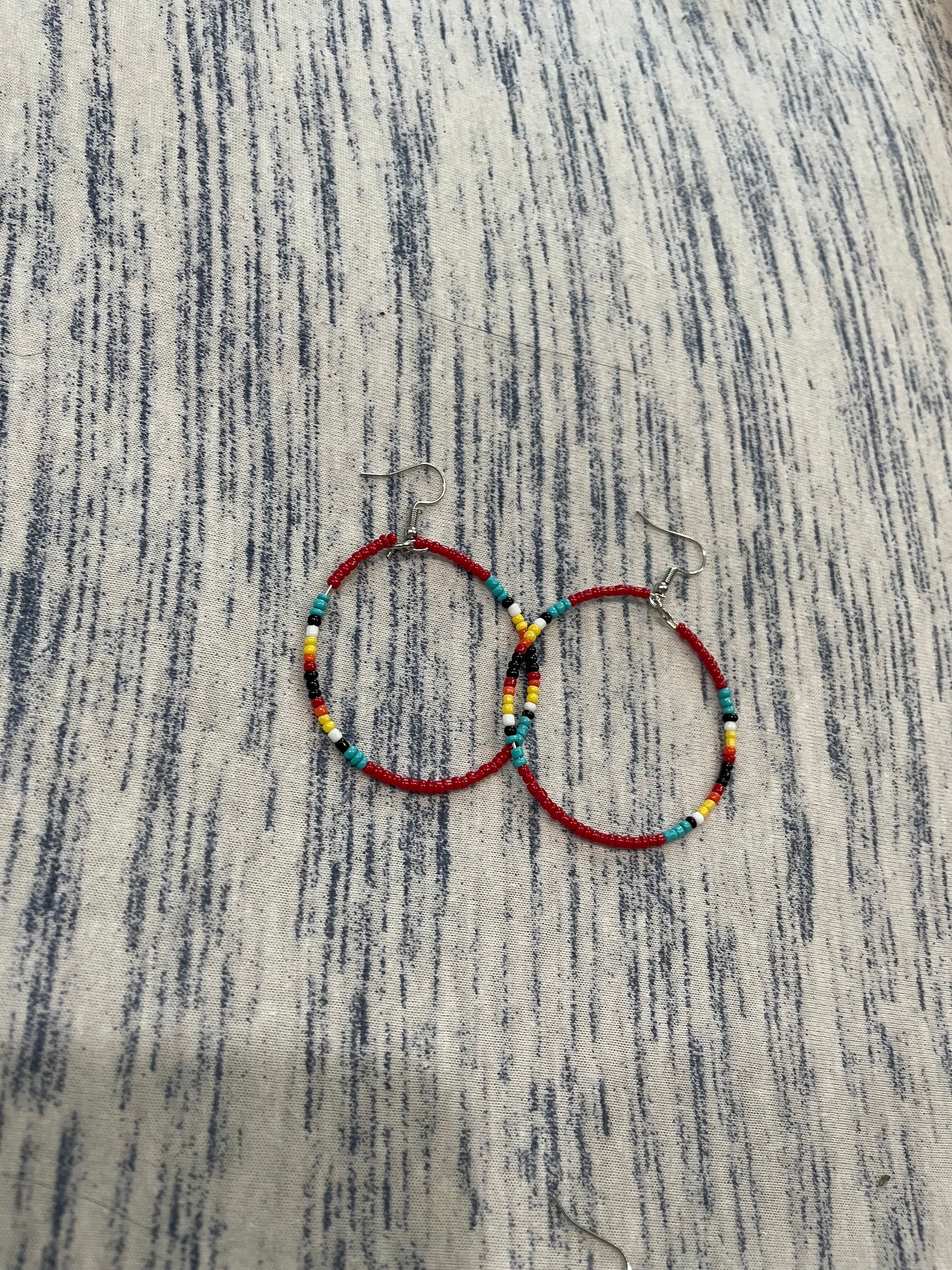 hoop earrings