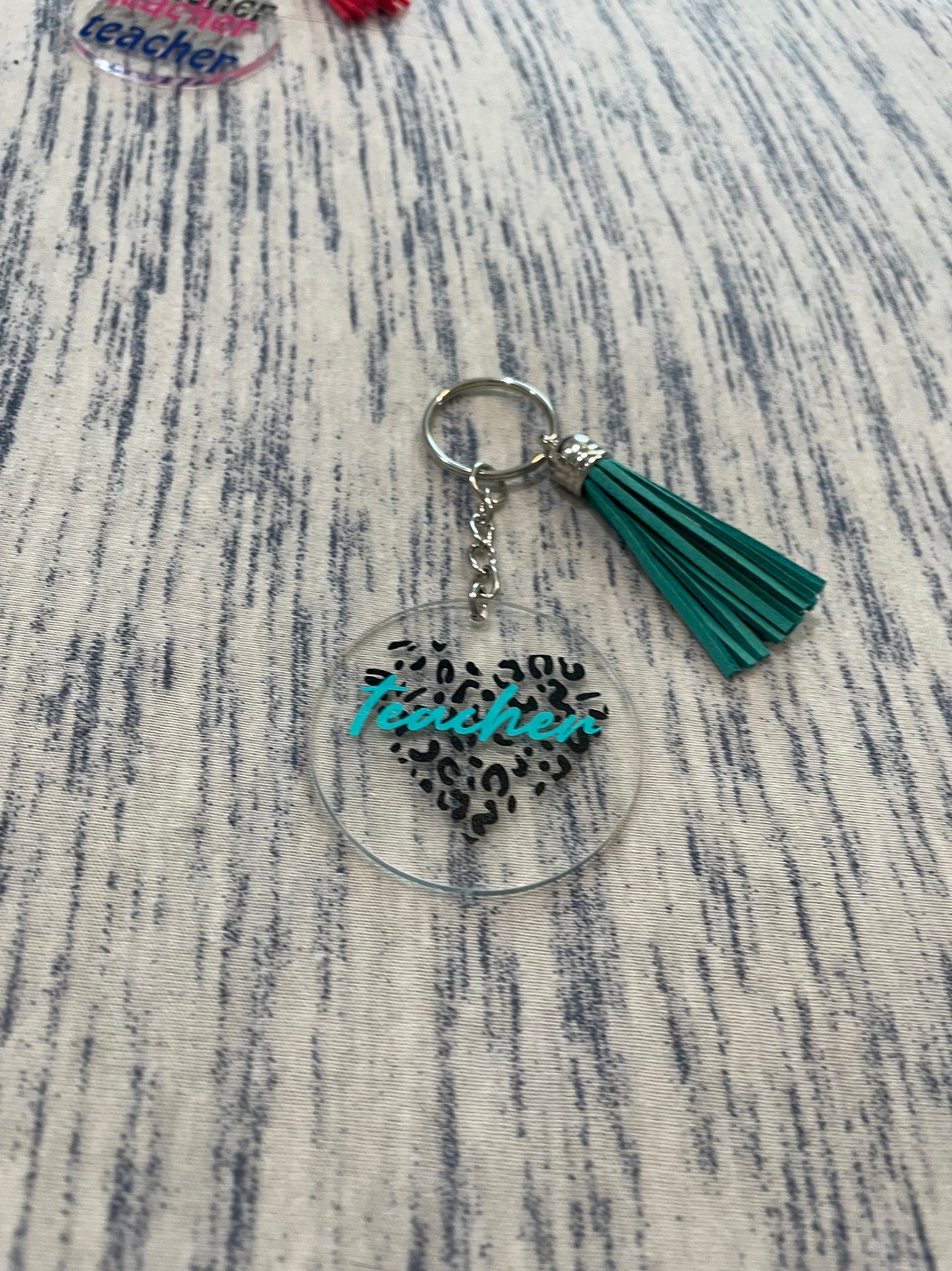 teacher keychain