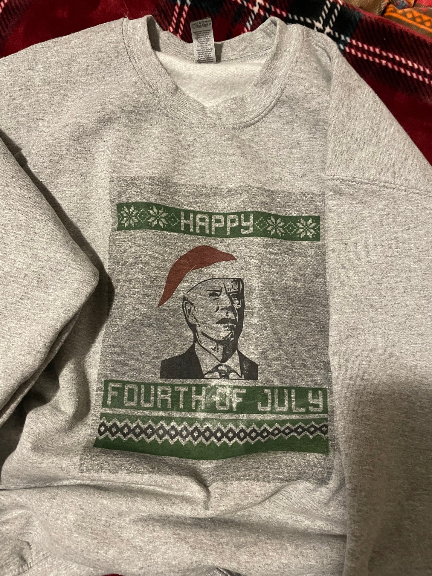 Happy 4th pf July crewneck