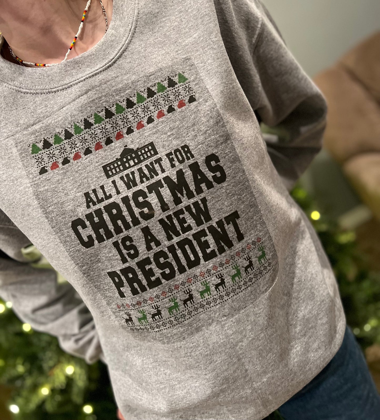 new president crewneck