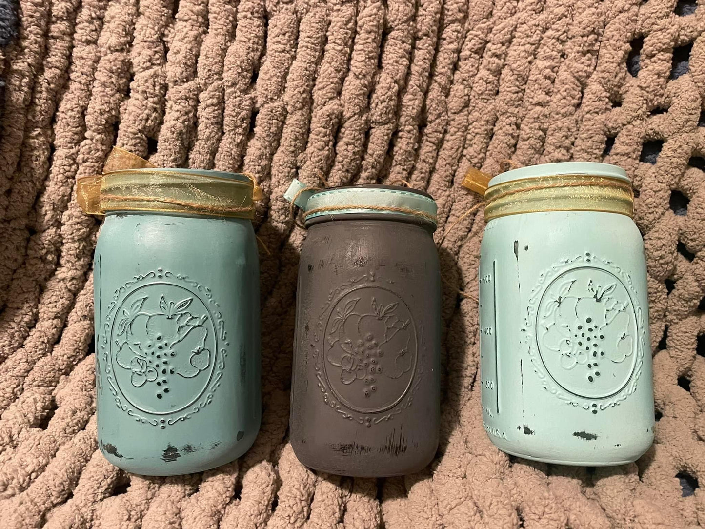 set of 3 mason jars